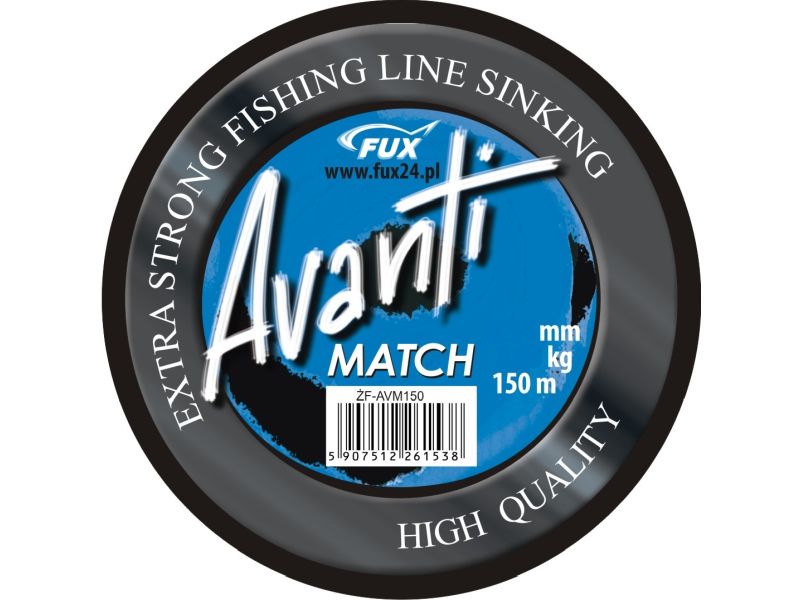yka FUX AVANTI Match-Sinking 150m   0.16mm