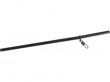 Rurka JAXON antyspl�taniowa czarna z agrafk� prosta 24cm