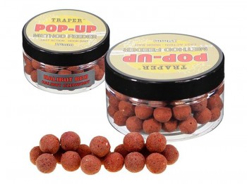 Kulki Proteinowe TRAPER Method Feeder Pop Up 10mm 30g Halibut Red