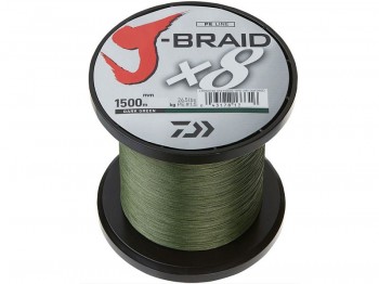 Plecionka DAIWA J-Braid X8 Dark Green 1500m 0.13mm