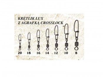 Agrafka Crosslock + Krtlik Lux BUSHIDO Nr 10x10