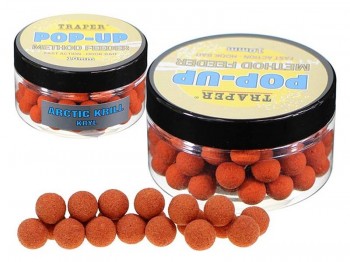 Kulki Proteinowe TRAPER Method Feeder Pop Up 10mm 30g Kryl