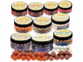 Kulki Proteinowe TRAPER Method Feeder Pop Up 10mm 30g Tutti-Frutt