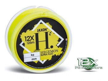 Plecionka JAXON Hegemon 12X Supra Fluo 125m 0.08mm