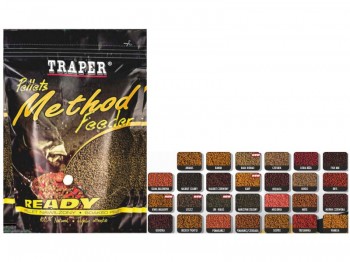 Pellet TRAPER Method Feeder READY 0.5 Kg 2mm Bia�y Robak