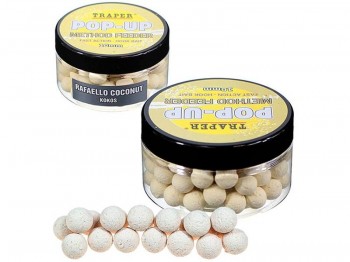 Kulki Proteinowe TRAPER Method Feeder Pop Up 10mm 30g Kokos