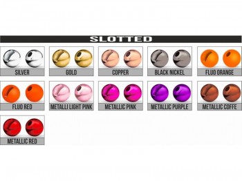 Tungsten Slotted TRAPER 5.5mm Copper x10