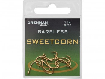 Haczyk DRENNAN Sweetcorn Barbless Nr 14 x10