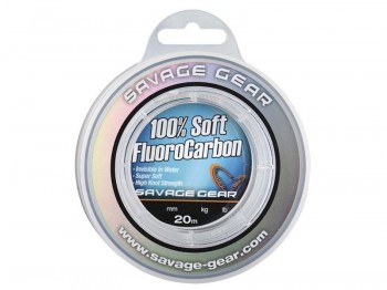 �y�ka SAVAGE GEAR Soft Fluorocarbon 0.49mm 35m Clear