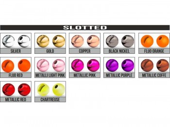 Tungsten Slotted TRAPER 5.5mm Chartreuse x10