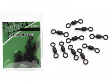 Kr�tlik DAM MADCAT Stainless Crane Swivel Nr 1 100 kg Black x10