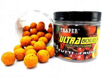 Kulki Proteinowe TRAPER Ultra Hook 100g 12mm Tutti- Frutti