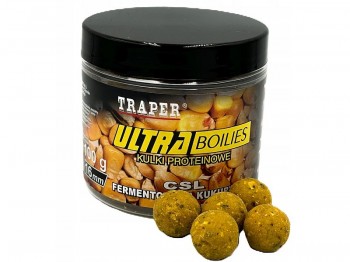 Kulki Proteinowe TRAPER Ultra Hook 100g 16mm CLS Fermentowana Kukurydza