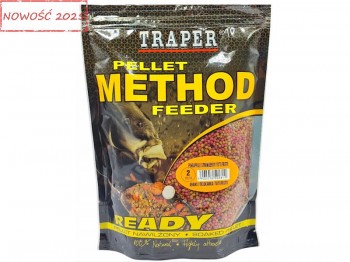 Pellet TRAPER Method Feeder READY 0.5 Kg 2mm Ananas Truskawka Tutti Frutti
