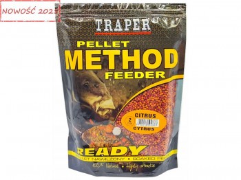 Pellet TRAPER Method Feeder READY 0.5 Kg 2mm Cytrus