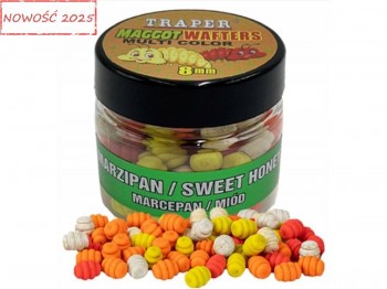 Maggot Wafters TRAPER Method Feeder Multi Color  8mm 25g Marcepan Mi�d