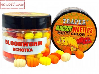 Maggot Wafters TRAPER Method Feeder Multi Color  8mm 25g Ochotka