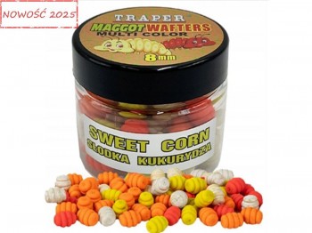 Maggot Wafters TRAPER Method Feeder Multi Color  8mm 25g S�odka Kukurydza