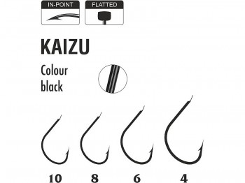 Haczyk TRAPER Specialist Kaizu Black Nr 06x10