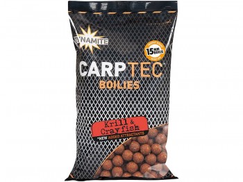 Kulki Proteinowe DYNAMITE BAITS CarpTec 1.8kg 15mm Krill & Crayfish