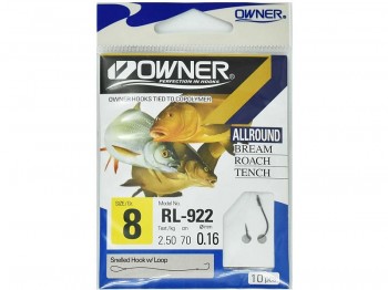 Haczyk z przyponem OWNER RL922 Nr 08 - 0.16 mm x10