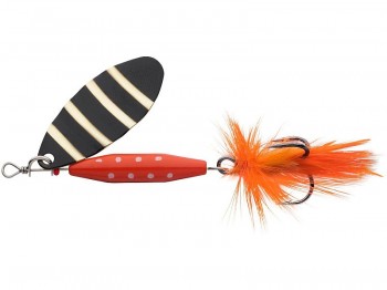 B�ystka ABU GARCIA Reflex Red 7g FL Zebra
