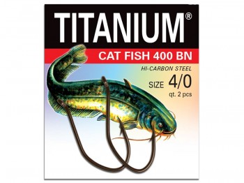 Haczyk ROBINSON Titanium Cat Fish Nr  4/0 x2