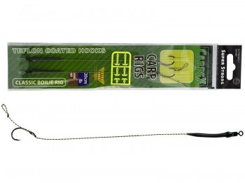 Haczyk z przyponem ROBINSON Classic Boile 20cm 15lb Nr 06 x2