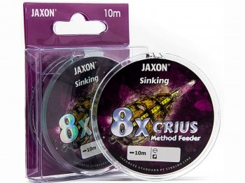 Plecionka JAXON Crius 8X Method Feeder Sinking 10m 0.12mm