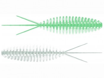 Przyn�ta Sztuczna LIBRA LURES Turbo Worm 56mm 000 Glow UV Green x8