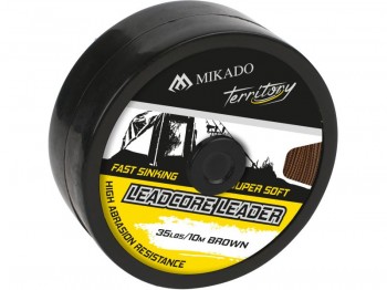 Plecionka MIKADO LeadCore Br�zowy 10m 35 lbs
