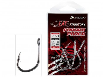 Haczyk MIKADO Cat Territory Forged Force Nr 4/0 x4