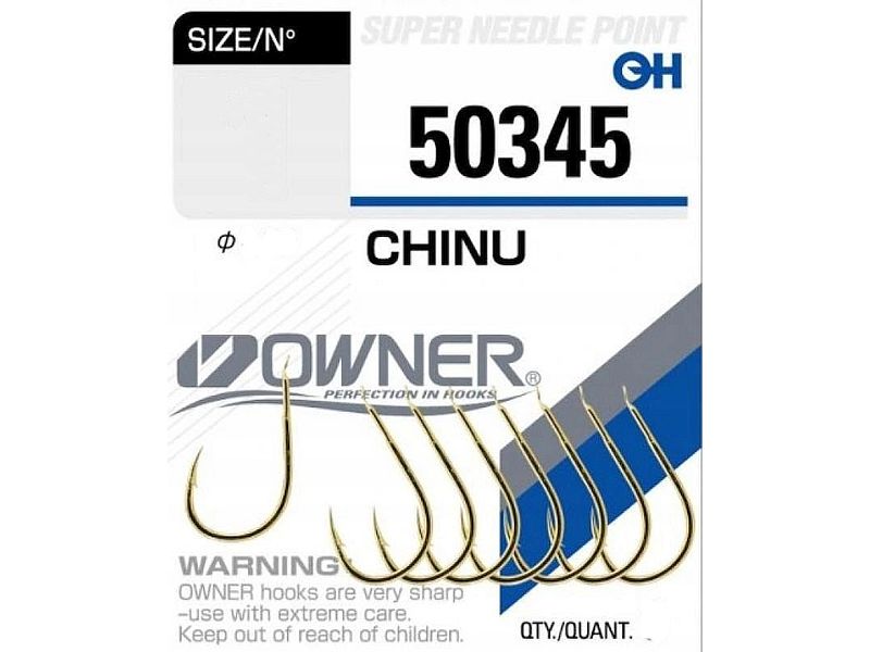 Haczyk OWNER 50345 Chinu Nr 04 x11