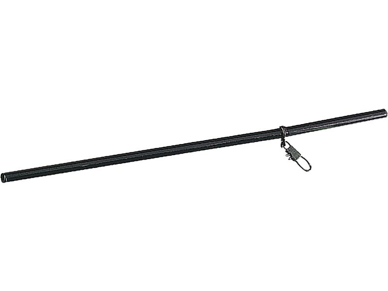 Rurka JAXON antyspl�taniowa czarna z agrafk� prosta 24cm