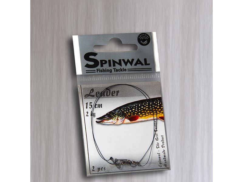 SPINWAL Przypon Wolframowy  2.0 kg 15cm x2