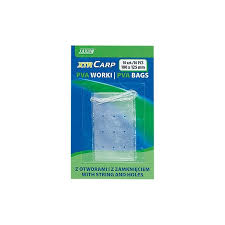 Woreczki PVA JAXON z sznurkiem i otworami 70x200 x10