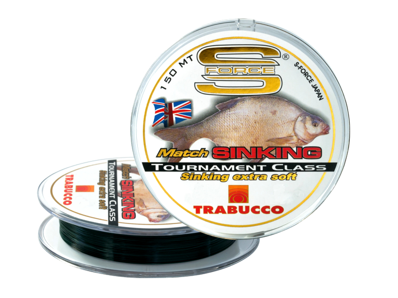 �y�ka TRABUCCO S-FORCE Match Sinking 150m 0.16mm