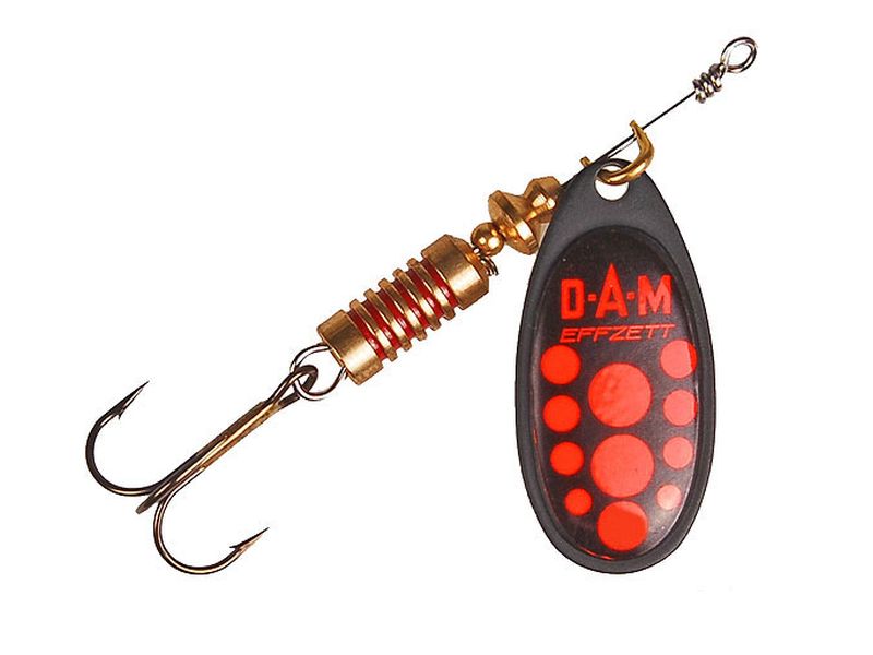 B�ystka DAM EFFZETT Standard Black Red  6g Nr 3