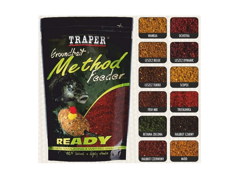 Zan�ta TRAPER 0.75 Kg Method Feeder READY Halibut Black
