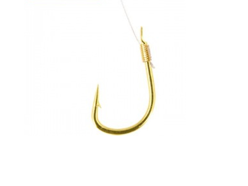 Haczyk z przyponem BUSHIDO Tench Gold Nr 04/0.20mmx10