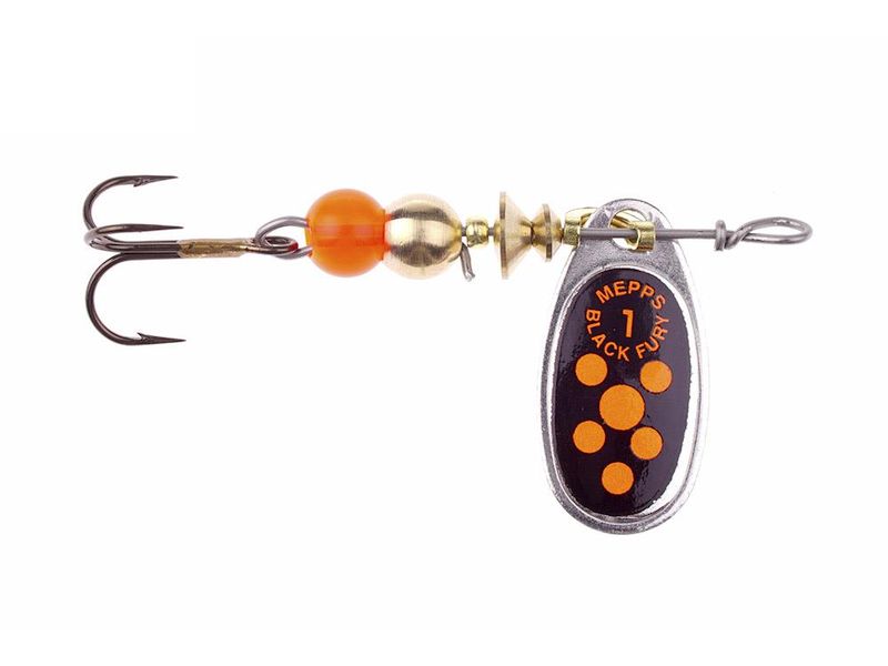 B�ystka MEPPS BLACK FURY srebrna+czerwony  Nr 1