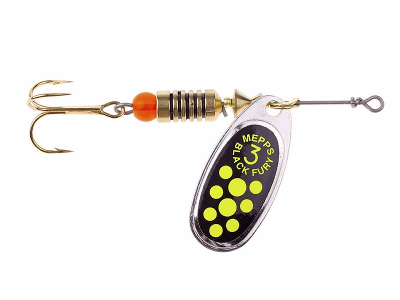 B�ystka MEPPS BLACK FURY srebrna+seledyn Nr 3