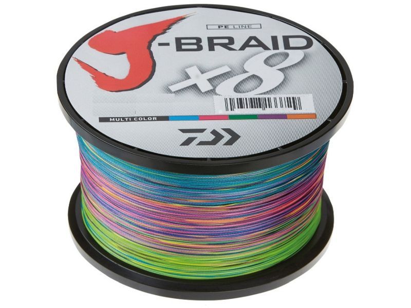 Plecionka DAIWA J-Braid X8 Multi Color 1500m 0.28mm