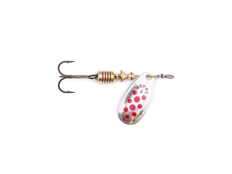 B�ystka MEPPS COMET DECORE srebrna+czerwony Nr 2