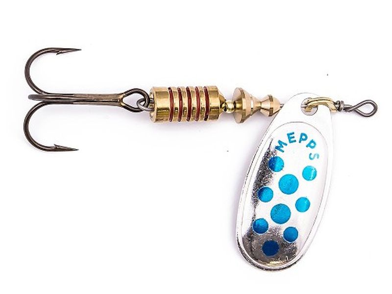 B�ystka MEPPS COMET DECORE srebrna+niebieski Nr 3