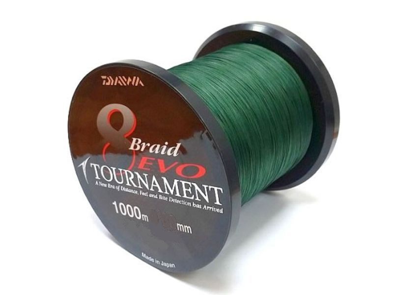 Plecionka DAIWA TN 8  Evo Dark Green 1000m 0.12mm