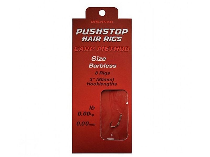 Haczyk z przyponem DRENNAN Pushstop Carp Method Nr 16 x8