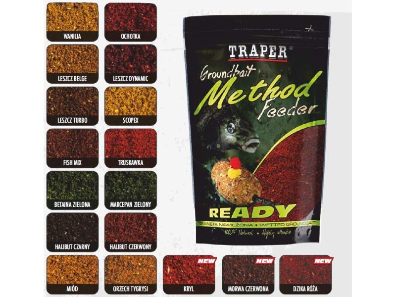 Zan�ta TRAPER 0.75 Kg Method Feeder READY Kryl