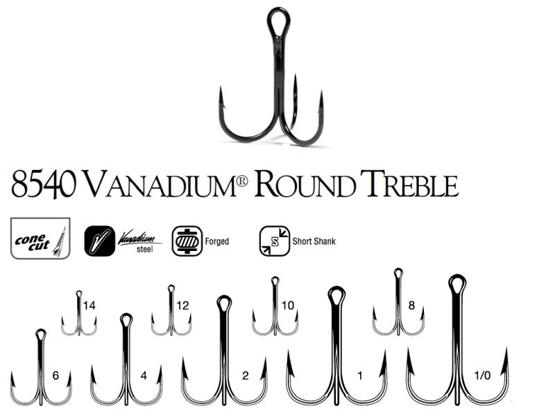 Kotwica VMC 3-Ram Predator 8540 BN Nr 10