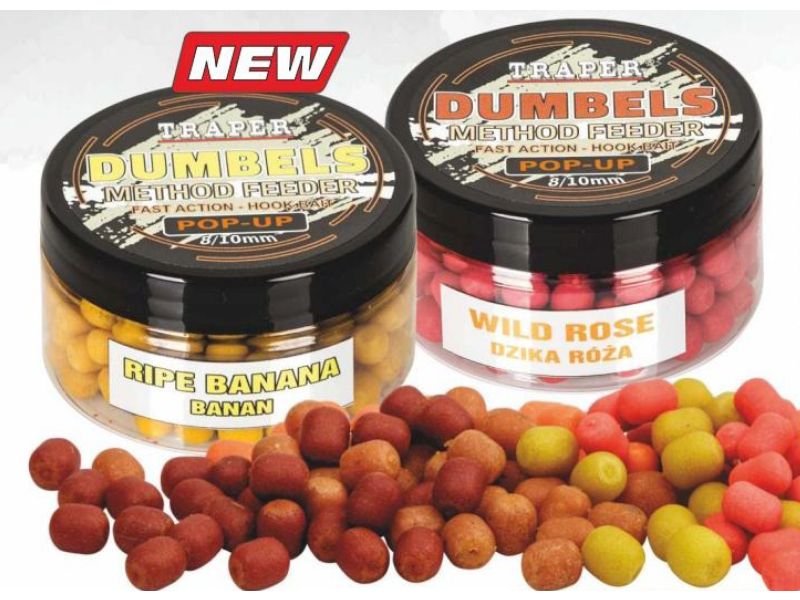 Dumbels TRAPER Method Feeder Pop-Up 30g 8-10mm Miód